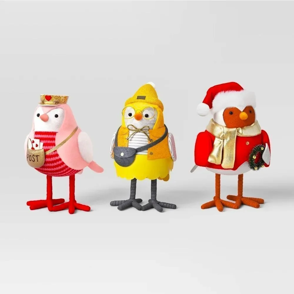 New! 2025 Ltd Edn Target Wondershop Featherly Friends REUNION Anniversary Birds